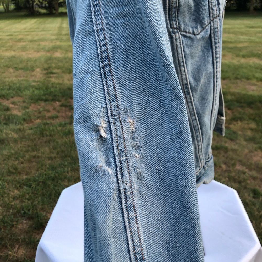 Distressed Gap Denim & Rhinestone Jacket - Picture 12 of 15